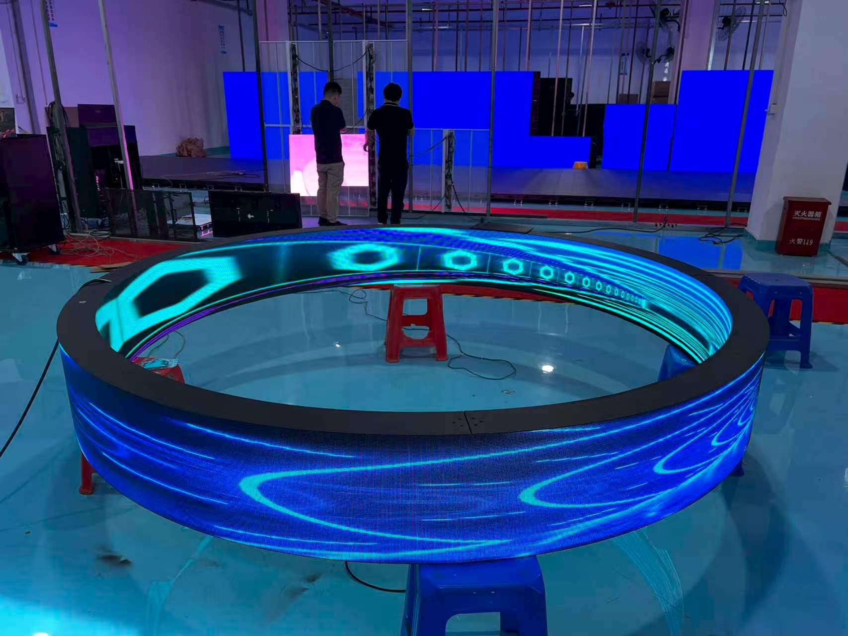 Ring Screen LED 1 – 5 meter diameter